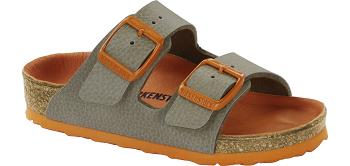 Dětské Arizona Birkenstock Birko Flor Narrow Olivy Zelené | CZ 164TCE